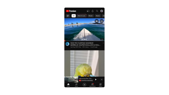 YouTube Premium Announces Support for SharePlay and Enhanced 1080p on iPhone