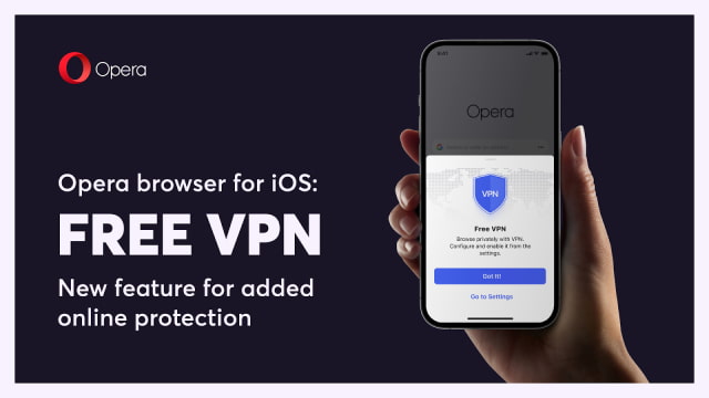 Opera Browser Announces Free VPN for iOS, Bookmarks, Live Scores