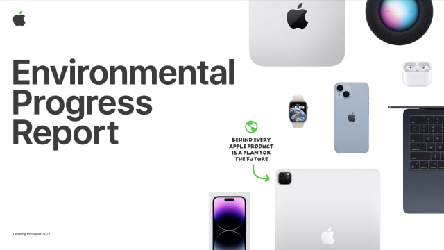Apple Publishes 2023 Environmental Progress Report