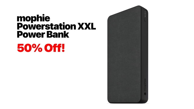 Mophie Powerstation XXL Power Bank On Sale for 50% Off [Deal] - Vimarsana News