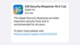 Apple Releases iOS Security Response 16.4.1(a) [Download]