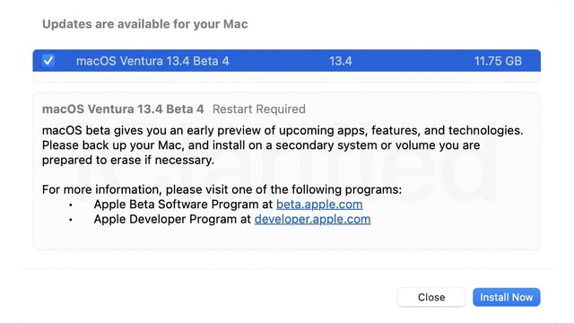 Apple Releases macOS Ventura 13.4 Beta 4 [Download] - Vimarsana News