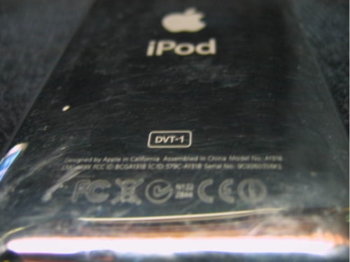 Dois prototipos de iPod Touch (com camera) a venda no eBay