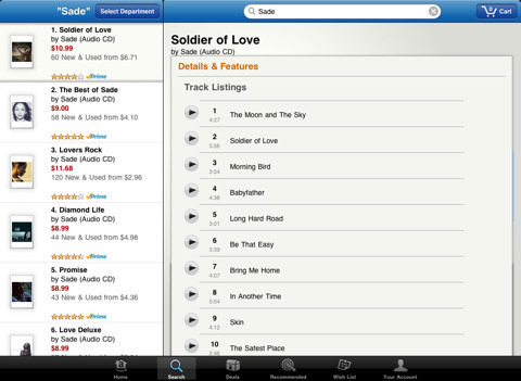 Amazon Mobile Gets Updated With iPad Support
