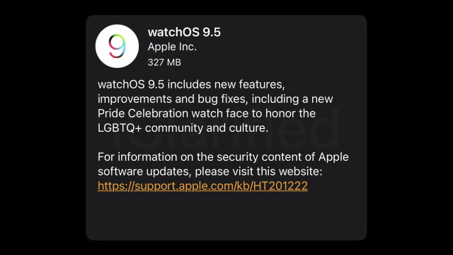 watchOS 9.5 Release Notes