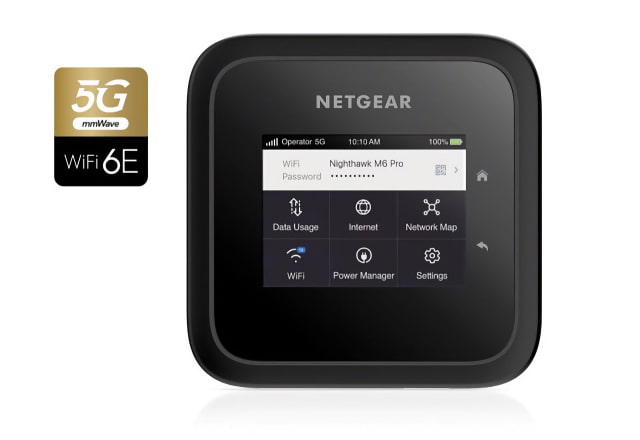 Netgear Releases Unlocked Nighthawk M6 Pro 5G mmWave WiFi 6E Mobile Hotspot Router