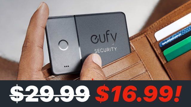 Eufy &#039;SmartTrack Card&#039; With Apple Find My Support On Sale for 43% Off [Deal]