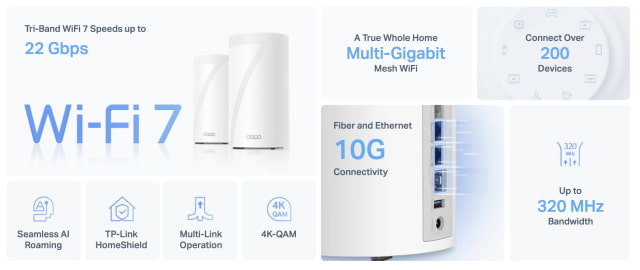 TP-Link Launches New &#039;Deco BE85&#039; Tri-Band WiFi 7 Mesh System 