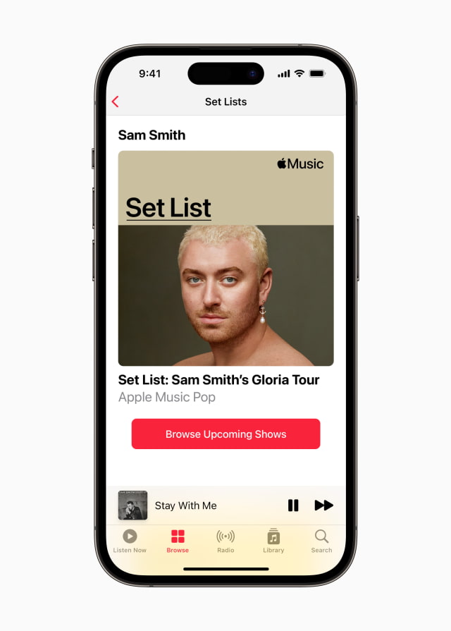 Apple Launches Concert Discovery Features on Apple Music and Apple Maps