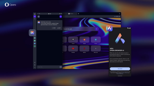 Opera Integrates 'Aria' AI Into Browser - Vimarsana News