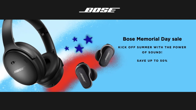 Bose Launches Memorial Day Sale on Headphones, Speakers, More [Deal]