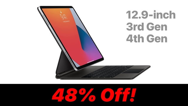 Apple Magic Keyboard for 12.9-inch iPad Pro (3rd, 4th) On Sale for 48% Off [Deal] - Vimarsana News