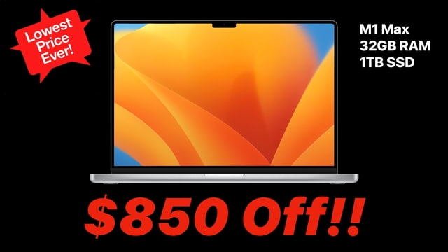Amazon Discounts 16-inch M1 Max MacBook Pro By $850 [Deal] - Vimarsana News