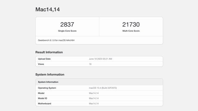 First Benchmarks Surface for New M2 Ultra Chip - Vimarsana News