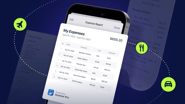 Readdle Scanner Pro App Can Now Create Automated Expense Reports - Vimarsana News