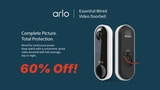 Arlo Wired Video Doorbell On Sale for 60% Off [Lowest Price Ever]