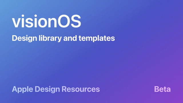 Apple Releases visionOS Design Kit for Figma [Download]