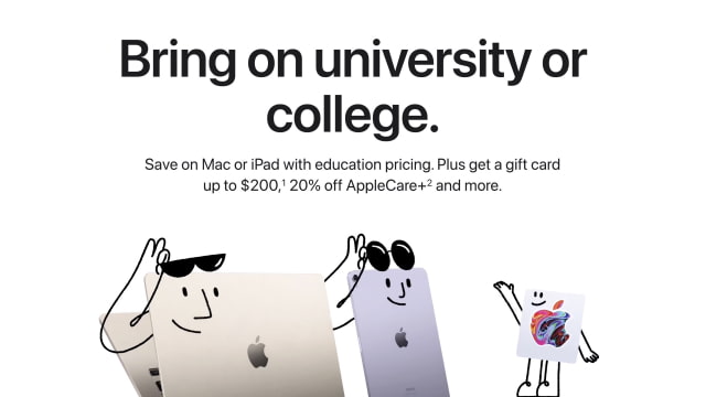 Apple Launches Back to School Sale in Canada and Mexico