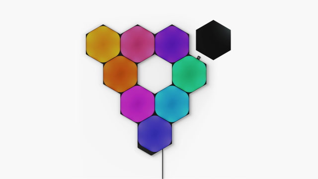 Nanoleaf 4D Screen Mirror + Lightstrip Kit, Ultra Black Hexagons Now Available to Pre-order