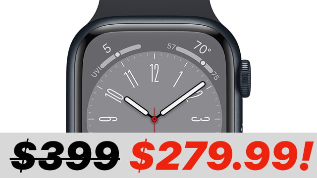 Apple Watch Series 8 On Sale for $279.99 [Prime Day Deal]