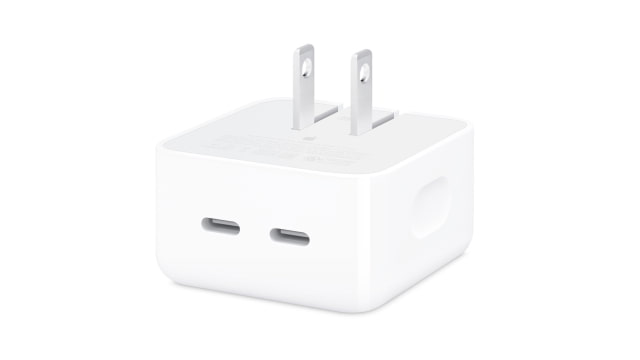 Apple 35W Dual USB-C Port Power Adapter On Sale for 24% Off [Prime Day Deal]