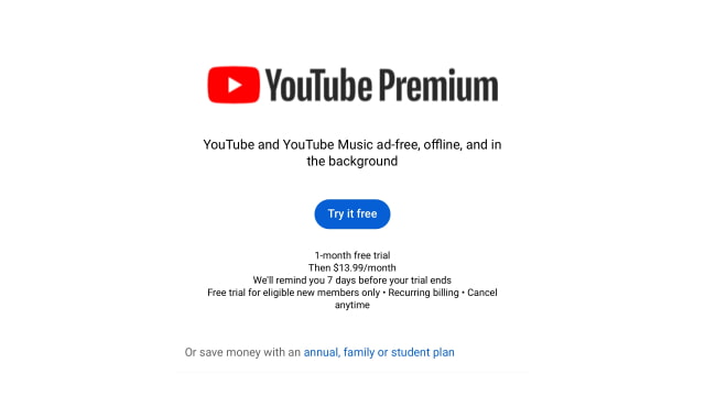 Google Quietly Increases Price of YouTube Premium
