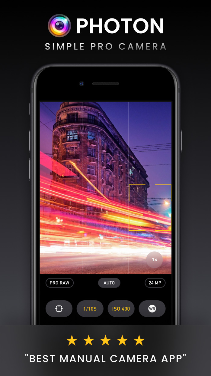Camera+ Developer Releases New &#039;Photon Camera&#039; App for Pro Photographers