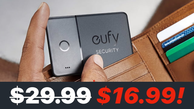 Eufy &#039;SmartTrack Card&#039; With Apple Find My On Sale for 43% Off! [Deal]