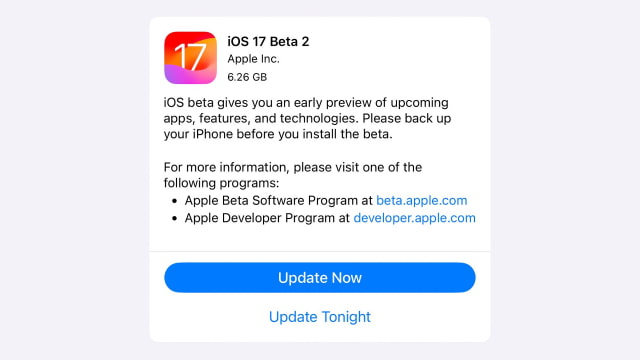 Apple Releases Second Public Beta of iOS 17 and iPadOS 17, New Developer Beta 4 Builds [Download]