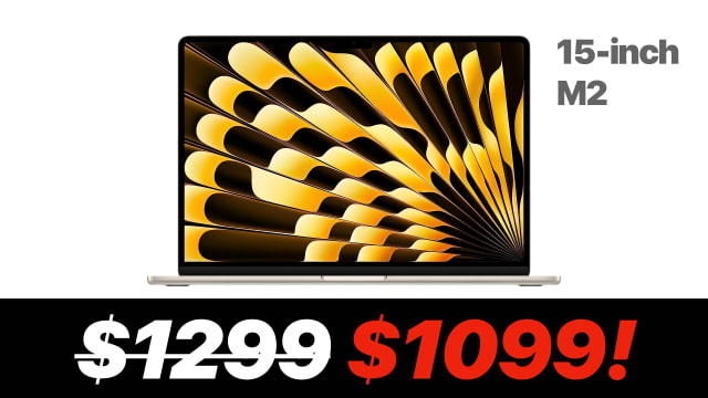 New 15-inch M2 MacBook Air On Sale for $200 Off [Lowest Price Ever]