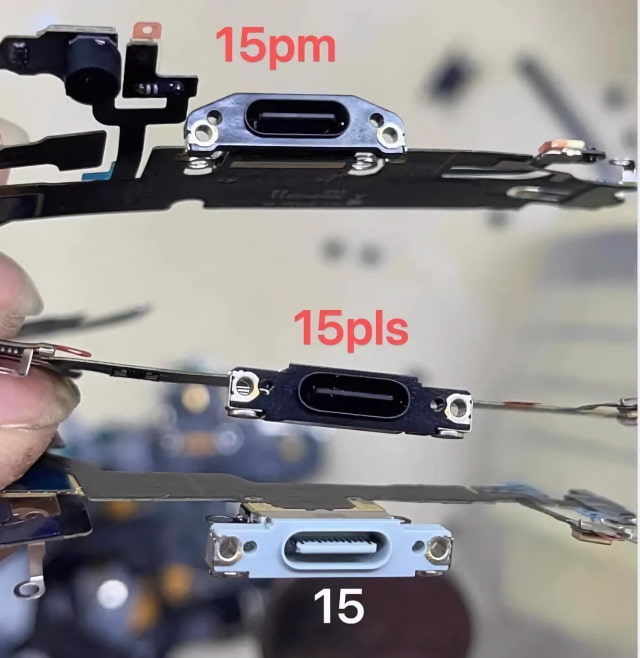 USB-C Port Components for iPhone 15 Allegedly Leaked [Images]