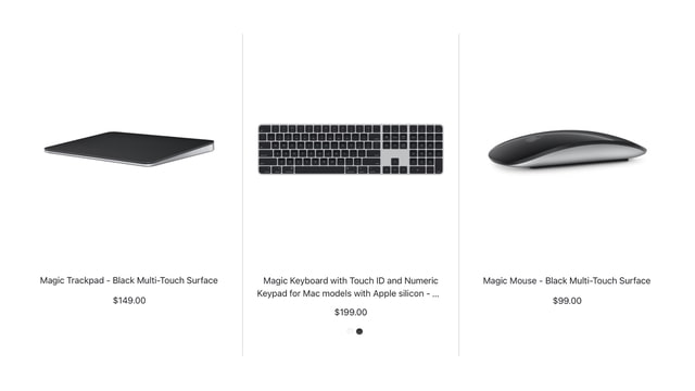 Apple Magic Keyboard, Trackpad, Mouse in Black On Sale for Up to 25% Off [Deal] - Vimarsana News