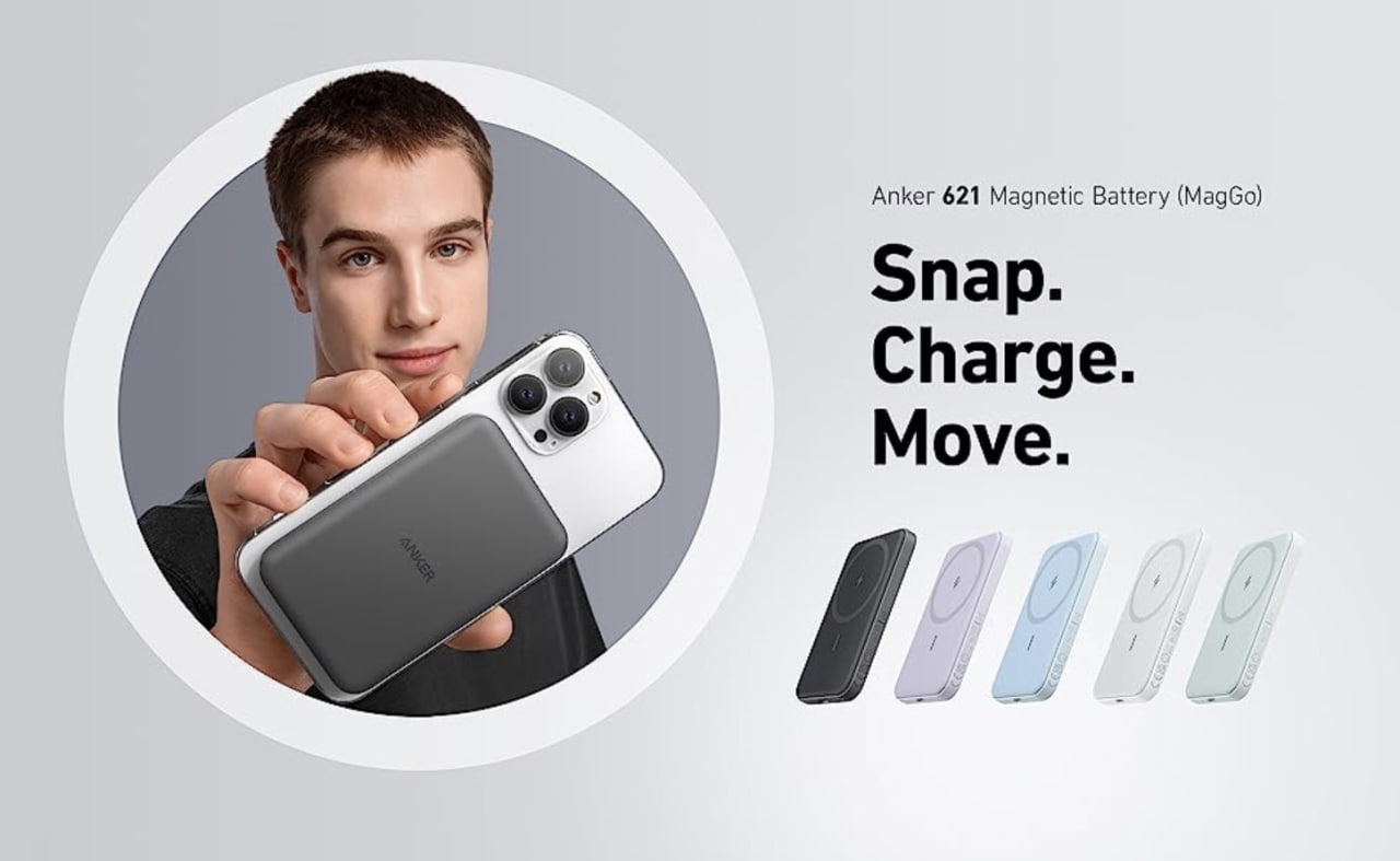 Anker 621 MagSafe Battery Pack On Sale for 50 Off [Deal] iClarified