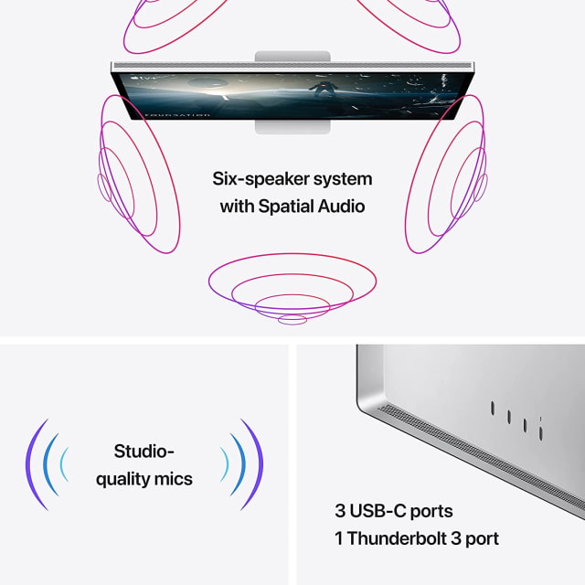 Apple Studio Display With Tilt Adjustable Stand On Sale for $249 Off [Deal]