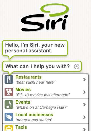 Apple Acquires Siri Assistant for iPhone