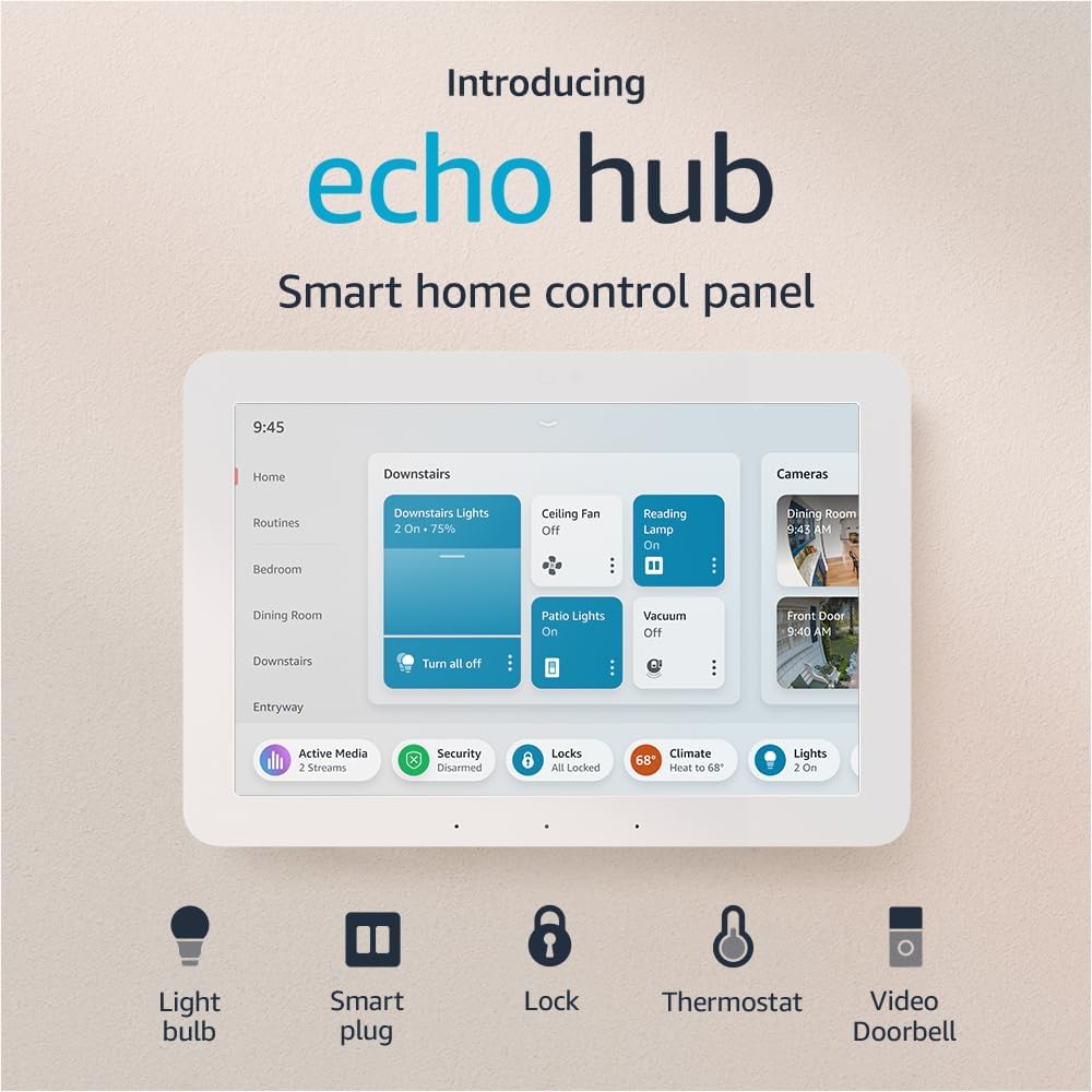 Amazon Introduces New Wall-Mounted &#039;Echo Hub&#039; Smart Home Control Panel [Video]