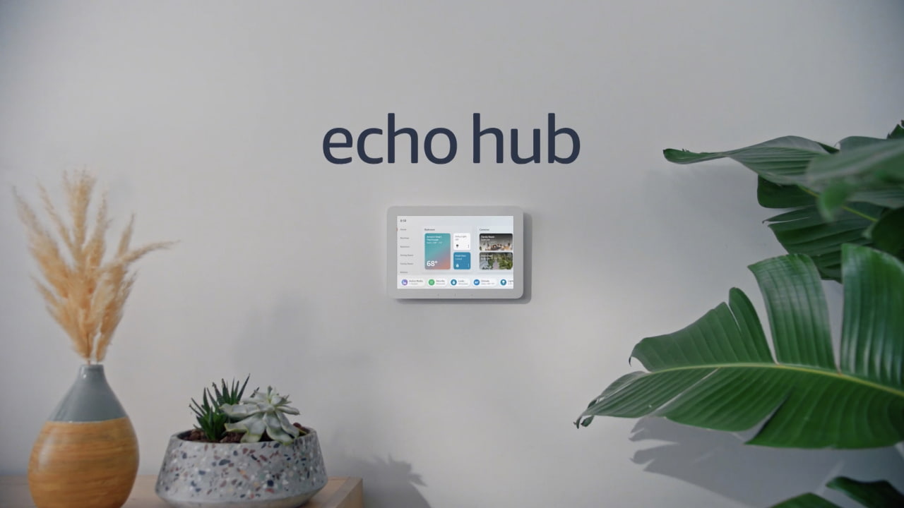 Introduces the Echo Hub Wall Control Panel for Your Smart
