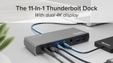 Plugable Launches New 11-in-1 Thunderbolt 4 and USB4 Docking Station [Video]