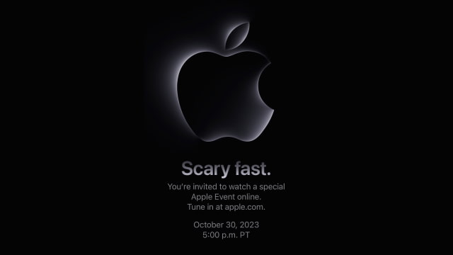Apple Announces &#039;Scary Fast&#039; Special Event on October 30