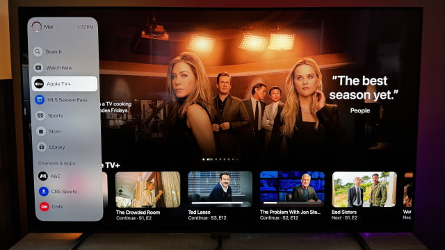 Apple Introduces Redesigned TV App in tvOS 17.2 Beta! [Images]