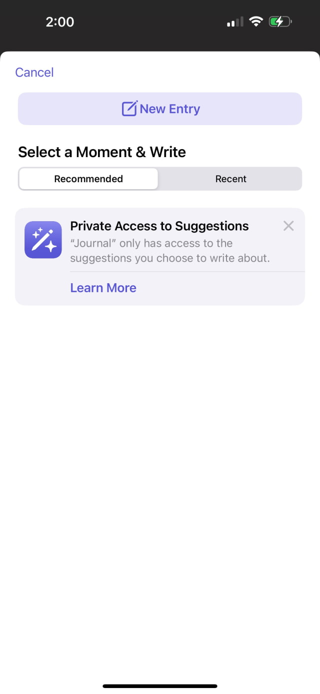 New Journal App Arrives in iOS 17.2 Beta