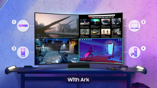 Samsung Odyssey Ark 2nd Generation 55-inch 4K Monitor Now Available With Enhanced Multi-View