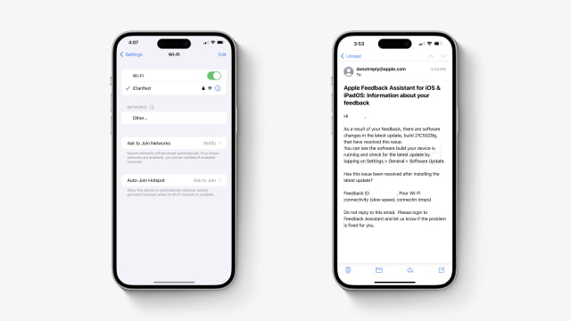 Apple Says iOS 17.2 Beta Fixes Wi-Fi Issues