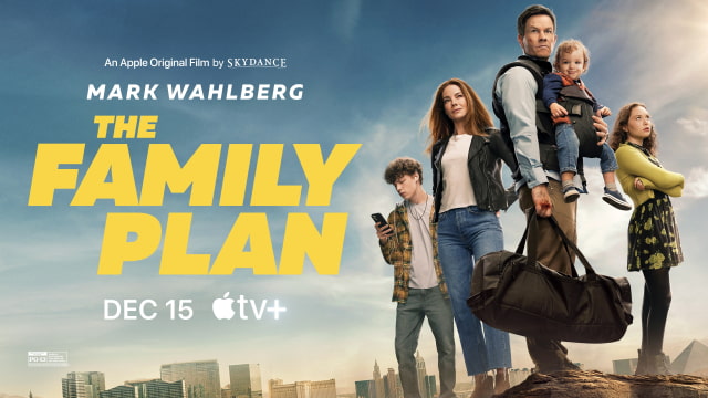 New Action Comedy Film &#039;The Family Plan&#039; Starring Mark Wahlberg Premieres December 15 on Apple TV+