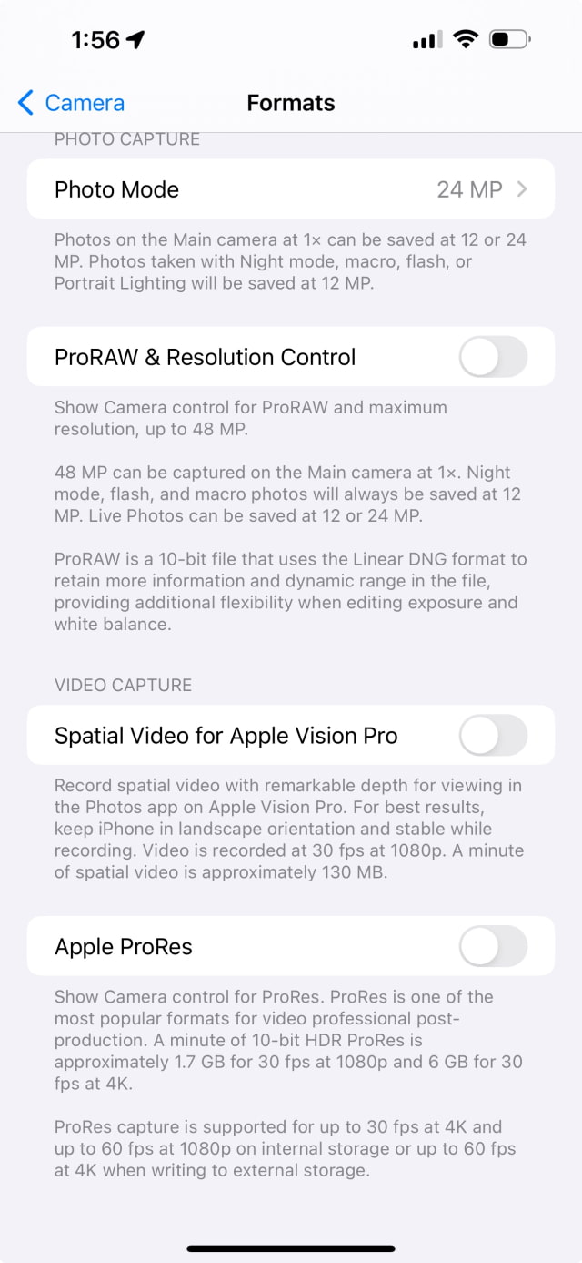 Apple Adds Spatial Video Recording for Vision Pro in iOS 17.2 Beta 2