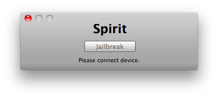Spirit: Untethered Jailbreak para el iPad, iPhone, iPod Touch. Disponible