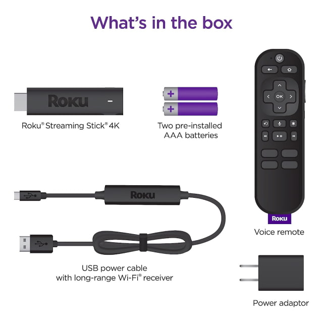 Roku Streaming Stick 4K On Sale for 40% Off [Deal]