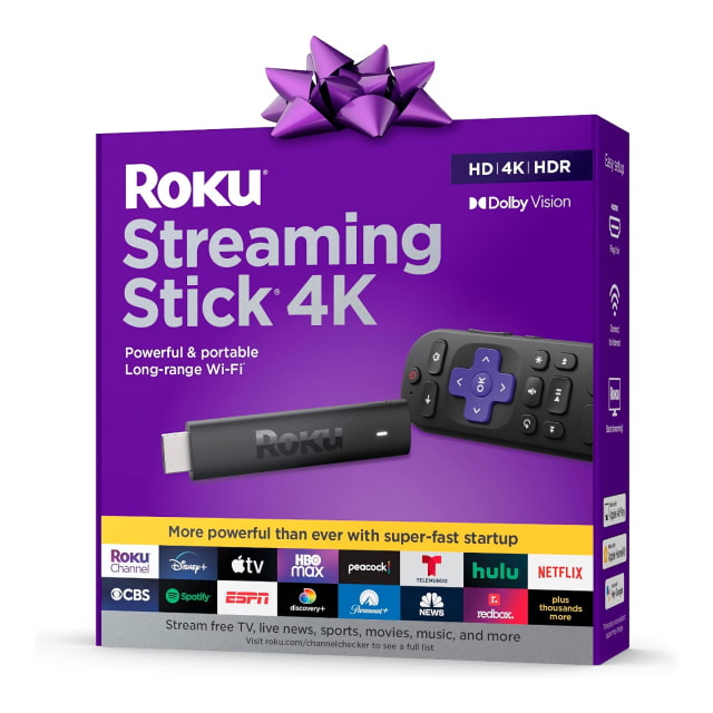 Roku Streaming Stick 4K On Sale for 40% Off [Deal]