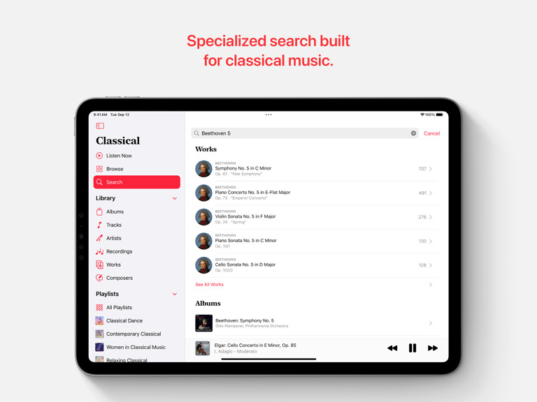 Apple Music Classical Now Available on iPad