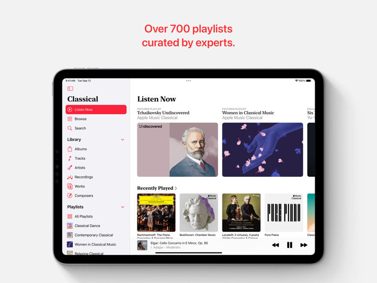 Apple Music Classical Now Available on iPad